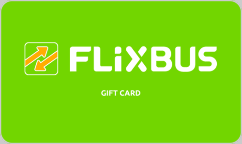 Gift card FlixBus