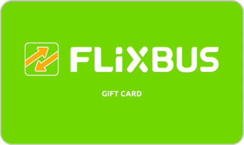 Gift card FlixBus