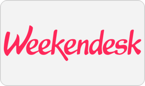 Gift card Weekendesk
