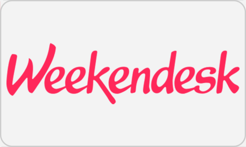 Gift card Weekendesk