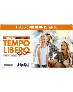 Gift card UnipolSai Infortuni Tempo Libero