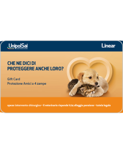 Gift card UnipolSai Cane&Gatto MBB