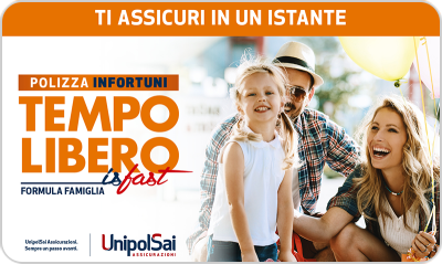 Gift card UnipolSai Infortuni Tempo Libero