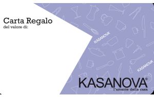 Gift card Kasanova