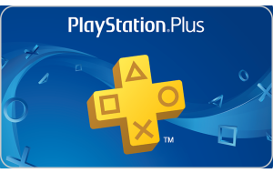 Gift card PlayStation Plus
