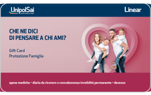Gift card UnipolSai Infortuni Tempo Libero MBB