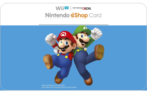 Gift card Nintendo